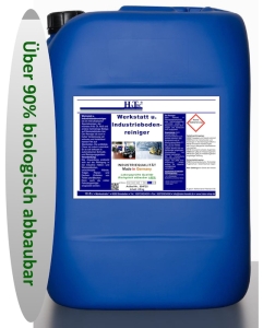 Werkstatt u. Industriebodenreiniger 25-kg