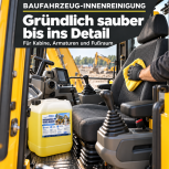 Baufahrzeug- und Geräte Reiniger 25-kg