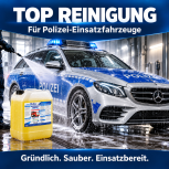 Einsatzfahrzeug Reinigung + Pflege 25-kg