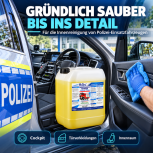 Einsatzfahrzeug Reinigung + Pflege 25-kg