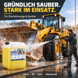 Baufahrzeug- und Geräte Reiniger 25-kg