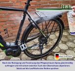 Fahrrad Reinignungs u. Pflege-Set, Fahrrad Schaumshampoo "Maximum Performance" 1-Liter, Pflegeschaum Spray 500ml