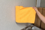 Rolle 75 x Tricot First Mikrofaser orange 30 x 30 cm